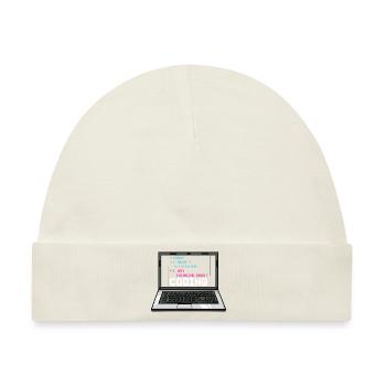 Programmierer Programmieren Computerentwickler Pc - Baby Premium Organic Mütze - Naturweiß - Vorne