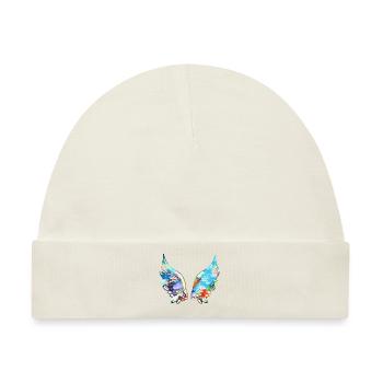 angelwings,flügel,aquarell,bunt,engelsflügel - Baby Premium Organic Mütze - Naturweiß - Vorne