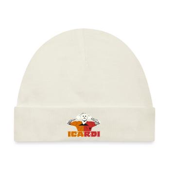 Fußballer Shirt cimbom icardi - Baby Premium Organic Mütze - Naturweiß - Vorne