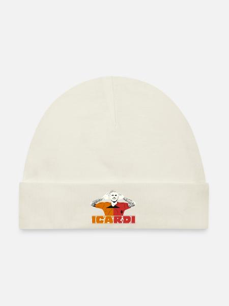 Fußballer Shirt cimbom icardi - Baby Premium Organic Mütze - Naturweiß