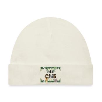 Wild one - Baby Premium Organic Mütze - Naturweiß - Vorne