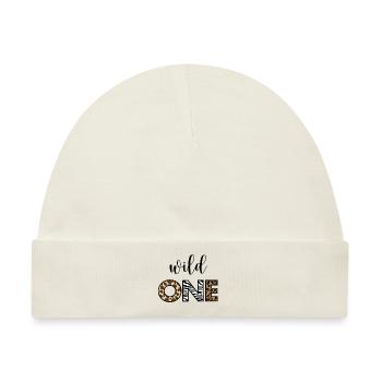 Wild one - Baby Premium Organic Mütze - Naturweiß - Vorne