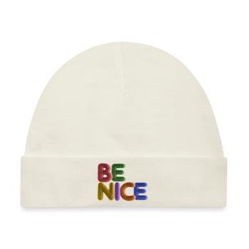 Be Nice - Baby Premium Organic Mütze - Naturweiß - Vorne