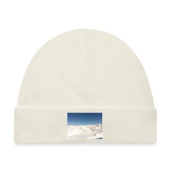 Streetwear BLUE SKY - Baby Premium Organic Mütze - Naturweiß - Vorne