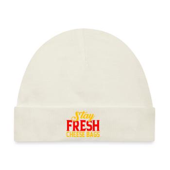 Stay Fresh Cheese Bags 30 - Baby Premium Organic Mütze - Naturweiß - Vorne