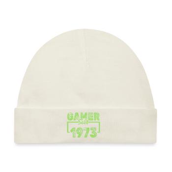 Freak 1973 - Baby Premium Organic Mütze - Naturweiß - Vorne
