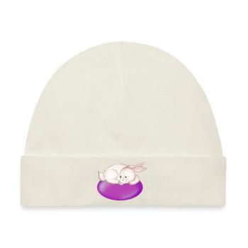 Osterhase - Baby Premium Organic Mütze - Naturweiß - Vorne