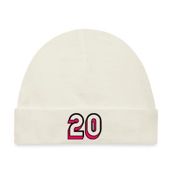 20,20 JAHRE,20-JÄHRIGES JUBILÄUM,20-JÄHRIGES JUBILÄUM,20 - Baby Premium Organic Mütze - Naturweiß - Vorne