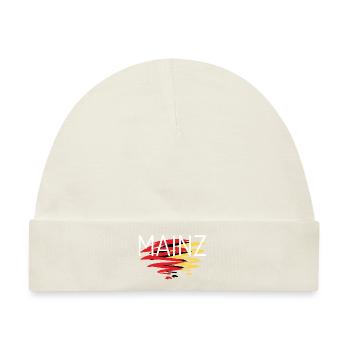 Mainz Souvenir für stolze Mainzer - Baby Premium Organic Mütze - Naturweiß - Vorne