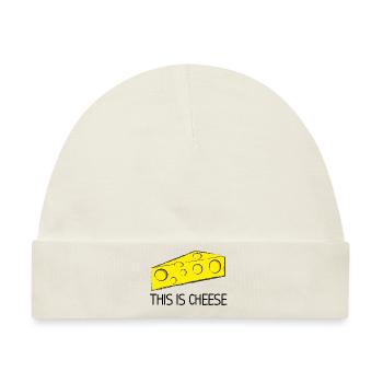 This is cheese - Baby Premium Organic Mütze - Naturweiß - Vorne