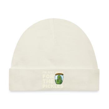 Cornichons Obst Einlegegurken Obst Garten - Baby Premium Organic Mütze - Naturweiß - Vorne