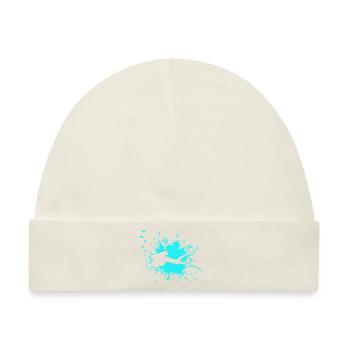 diving, scuba diver, dive - Baby Premium Organic Mütze - Naturweiß - Vorne