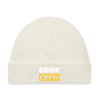 Bride Crew - Baby Premium Organic Mütze - Naturweiß - Vorne