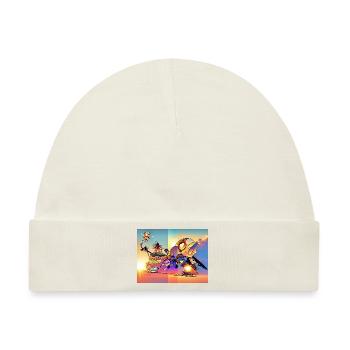 Chillen - Baby Premium Organic Mütze - Naturweiß - Vorne
