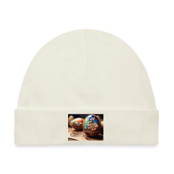 Kaninchen - Baby Premium Organic Mütze - Naturweiß - Vorne