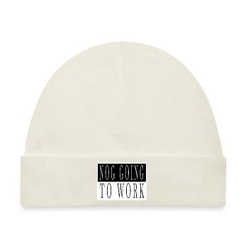 dork santa geek sayings awkward christmas present - Baby Premium Organic Mütze - Naturweiß - Vorne
