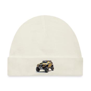 Offroad-Rennen sind eine beliebte Sportart - Baby Premium Organic Mütze - Naturweiß - Vorne