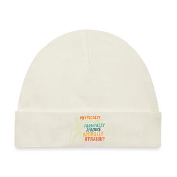Scout Strength: Physical, Mental, Moral Tee - Baby Premium Organic Mütze - Naturweiß - Vorne