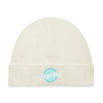 Geschenk für Alessio - Baby Premium Organic Mütze - Naturweiß - Vorne