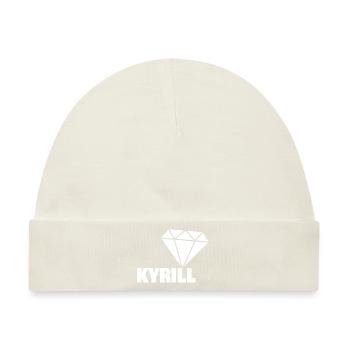 Edel Kyrill - Baby Premium Organic Mütze - Naturweiß - Vorne