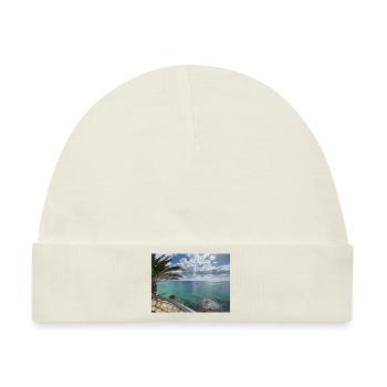 DjNunoKa Design - Aussicht auf Erfolg - Baby Premium Organic Mütze - Naturweiß - Vorne