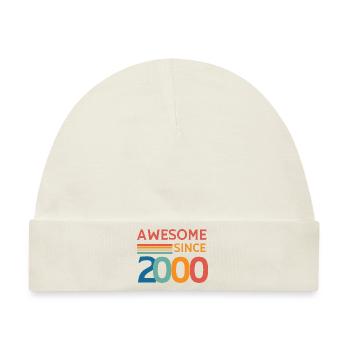 Großartig seit 2000 - Baby Premium Organic Mütze - Naturweiß - Vorne