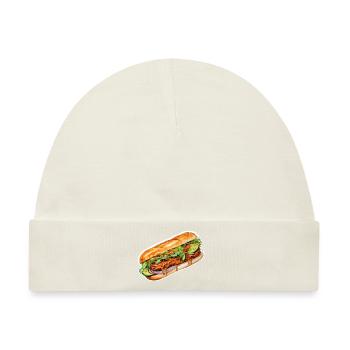 Banh Mi - Baby Premium Organic Mütze - Naturweiß - Vorne