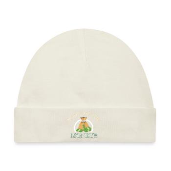 Show Money Design für gut verdienende Berufstätige - Baby Premium Organic Mütze - Naturweiß - Vorne
