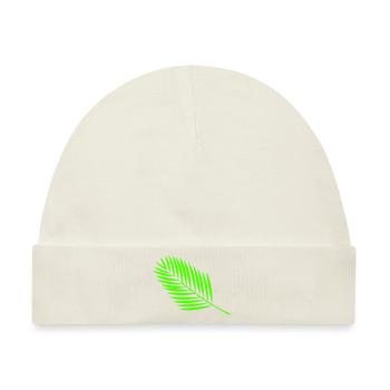 blatt - Baby Premium Organic Mütze - Naturweiß - Vorne