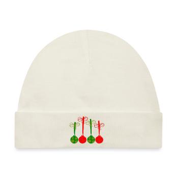 NOEL - Baby Premium Organic Mütze - Naturweiß - Vorne