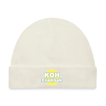 Vollmond K8h Pha-ngan K8h Phangan - Baby Premium Organic Mütze - Naturweiß - Vorne