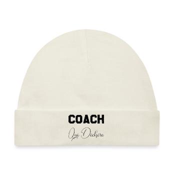 Coach Wer - Baby Premium Organic Mütze - Naturweiß - Vorne