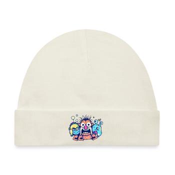 Freunde - Baby Premium Organic Mütze - Naturweiß - Vorne