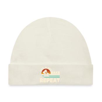 Backen Bäcker Bäckerei - Baby Premium Organic Mütze - Naturweiß - Vorne