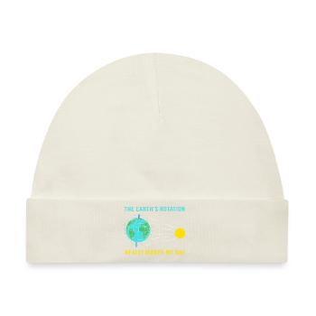 Earth Day - Baby Premium Organic Mütze - Naturweiß - Vorne