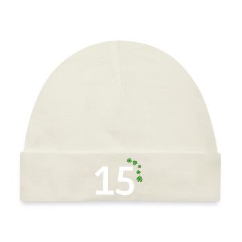 15 - Baby Premium Organic Mütze - Naturweiß - Vorne