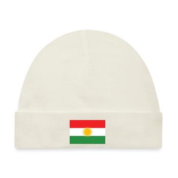 Kurdistan Kurden - Baby Premium Organic Mütze - Naturweiß - Vorne