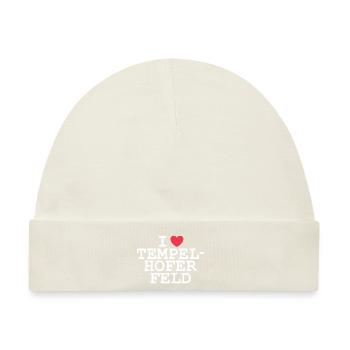 I love Tempelhofer Feld - Baby Premium Organic Mütze - Naturweiß - Vorne