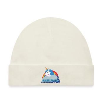 Always be you (Unicorn) - Baby Premium Organic Mütze - Naturweiß - Vorne