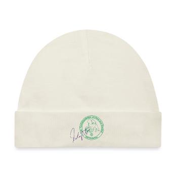 Praxis- Stempel - Baby Premium Organic Mütze - Naturweiß - Vorne