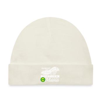 Ich bin Busfahrerin und Mama - Baby Premium Organic Mütze - Naturweiß - Vorne