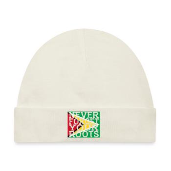 never forget roots home Guyana - Baby Premium Organic Mütze - Naturweiß - Vorne