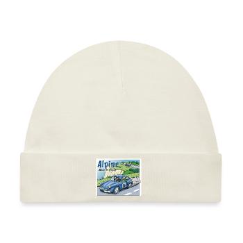 Polete in Alpin 106 - Baby Premium Organic Mütze - Naturweiß - Vorne