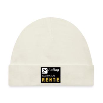 RENTE - Baby Premium Organic Mütze - Naturweiß - Vorne