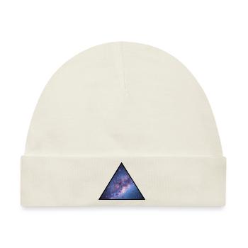 Milchstraße, Astronomie - Baby Premium Organic Mütze - Naturweiß - Vorne