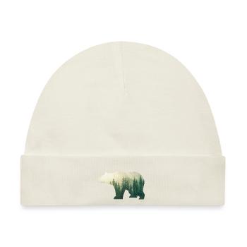 Adventure Outsider Outdoor Nature - Baby Premium Organic Mütze - Naturweiß - Vorne