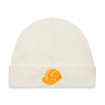 Helm - Baby Premium Organic Mütze - Naturweiß - Vorne
