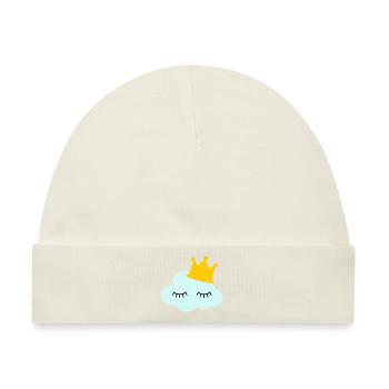 Wolke - Baby Premium Organic Mütze - Naturweiß - Vorne