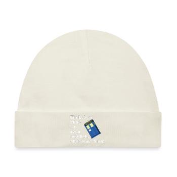 ein leben ohne tardis - Baby Premium Organic Mütze - Naturweiß - Vorne