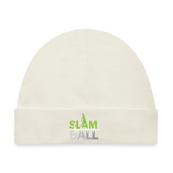 Slam Ball Slamball Basketball Basketballer Sport - Baby Premium Organic Mütze - Naturweiß - Vorne